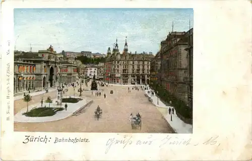 Zürich - Bahnhofplatz -176010