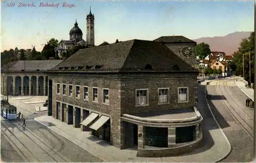 Zürich - Bahnhof Enge -176054