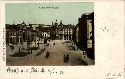 Zürich - Bahnhofsplatz -176362