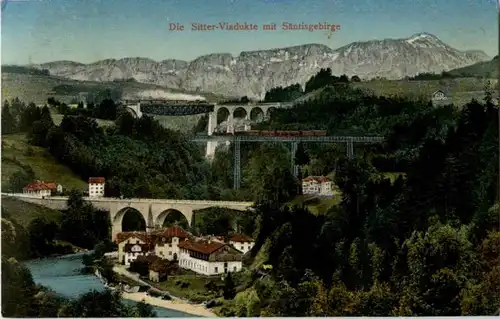 Sitterviadukte bei Bruggen -179222