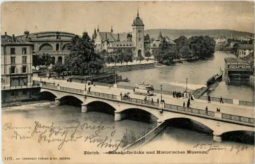 Zürich - Bahnhofbrücke -176056