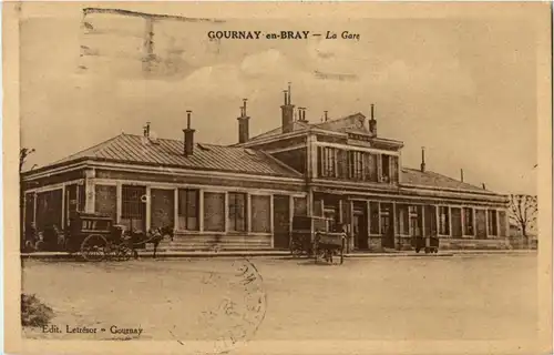 Gournay en Bray - La gare -14366