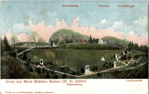 Gruss aus Maria Bildstein Benken -179324