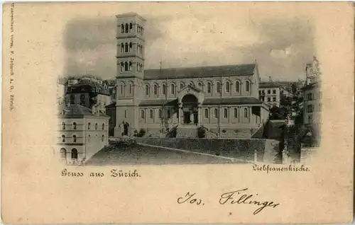 Zürich - Liebfrauenkirche -176870