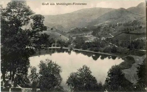 Gruss aus Menzingen Finstersee -181534