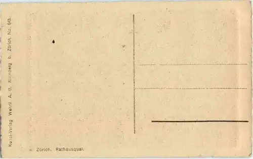 Zürich - Radierung -176770
