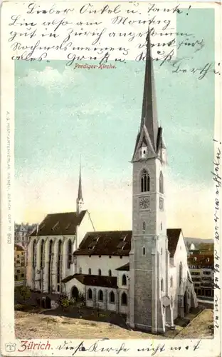 Zürich - Prediger Kirche -176832