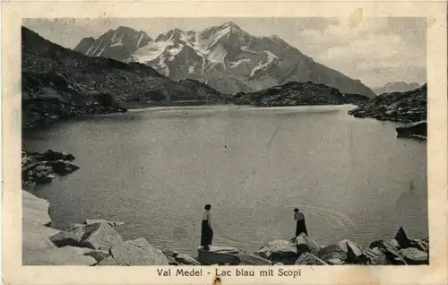 Val Medel - Lac blau mit Scopi -179052