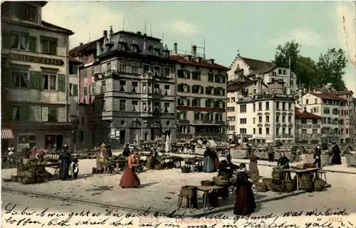 Zürich - Gemüsebrücke -142934