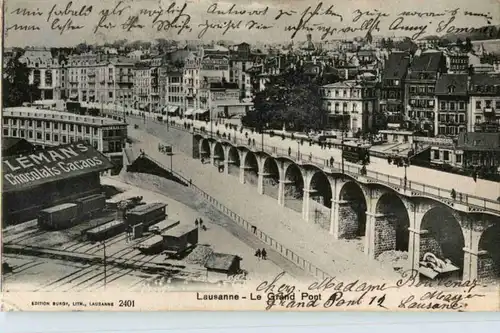 Lausanne - Le Grand Pont -182738