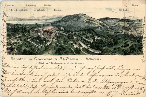 Sanatorium Oberwaid bei St. Gallen -179284