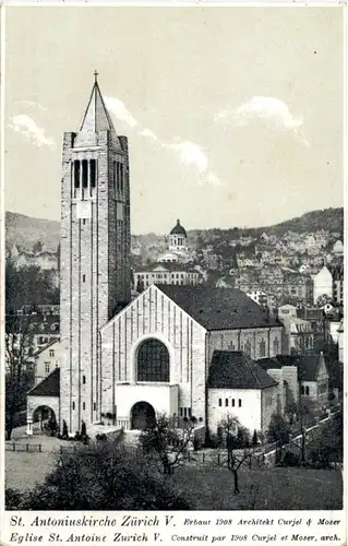 Zürich - St. Antoniuskirche -176834