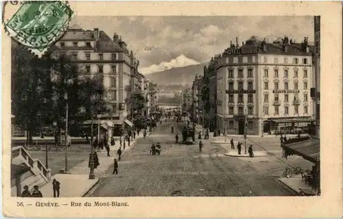 Geneve - Rue du Mont Blanc -143092