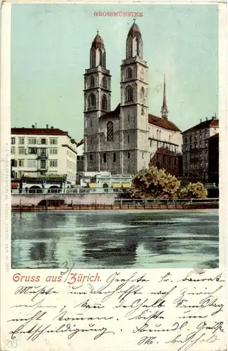 Zürich - Grossmünster -176854