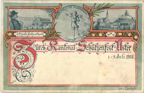 Uster - Schützenfest 1900 -176128