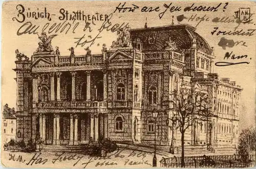 Zürich - Stadttheater -181174