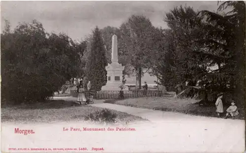 Morges - Monument des Patriotes -182636