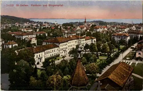 St. Gallen - Kantons und Bürgerspital -179226