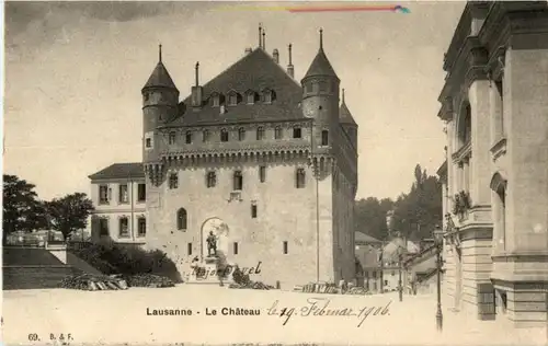 Lausanne - Le chateau -182830