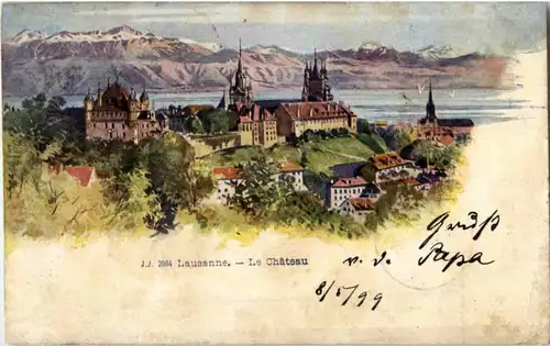 Lausanne - Le chateau -182828