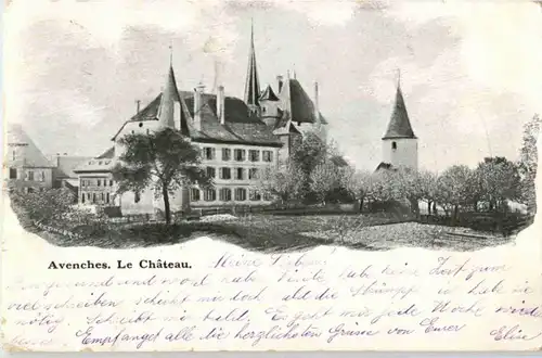 Avenches - Le chateau -182790