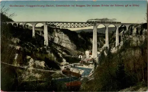 Sitterviadukt bei Bruggen -179218
