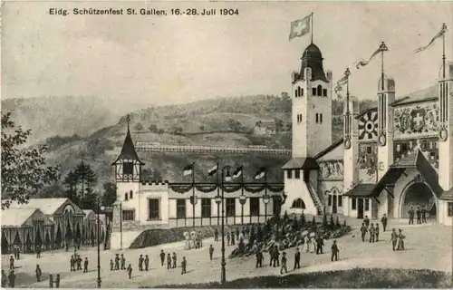 St. Gallen - Schützenfest 1904 -179260