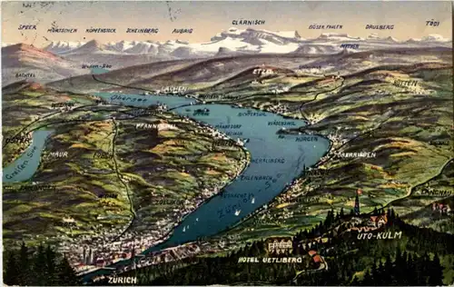 Zürich Panorama -144688