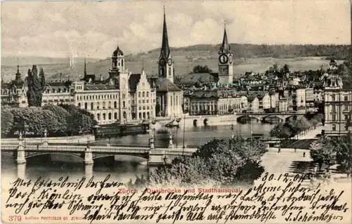 Zürich - Quaibrücke -181086