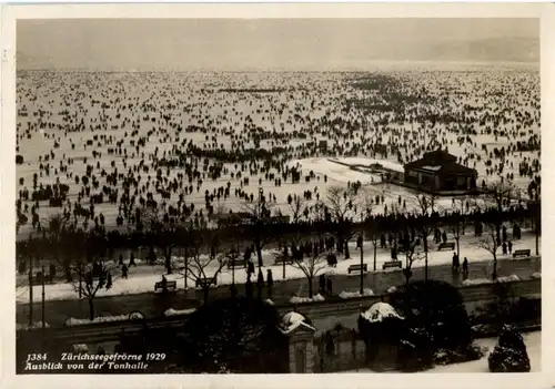 Zürich - Seegefrörne 1929 -181186