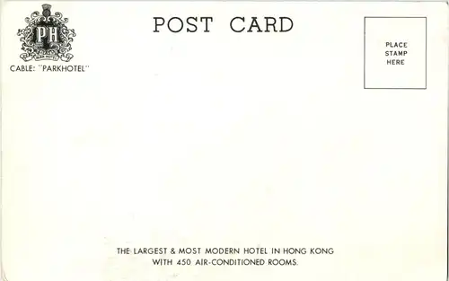 Hongkong - Parkhotel -13112