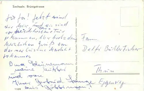 Sachseln - Brünigstrasse -181242