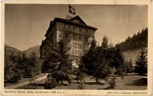 Andermatt - Danioths Hotel -180902