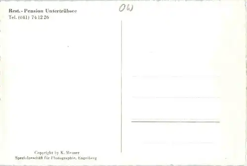Engelberg Untertrübsee -181306