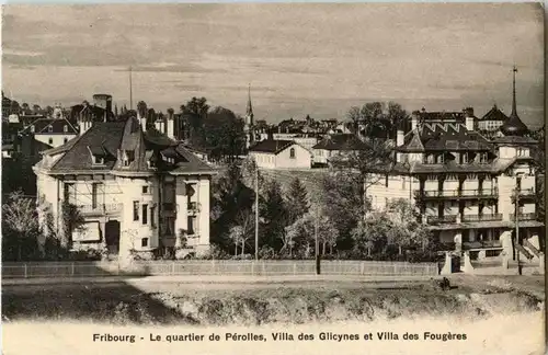 Fribourg - Le quartier de Perolles -177338
