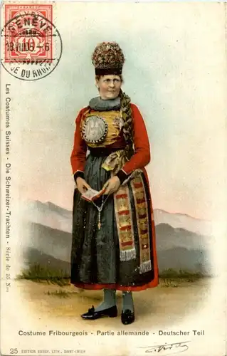 Fribourg costume -177540