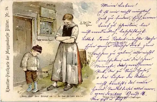 F. Reiss - Künstlerkarte -146110