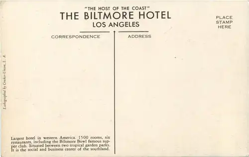 Los Angeles - The Biltmore Hotel -13716