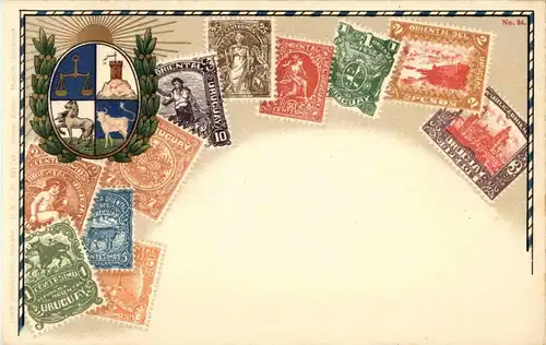 Uruquay - Litho Briefmarken -12956