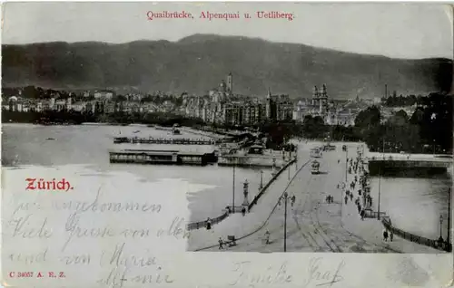 Zürich - Quaibrücke -177026