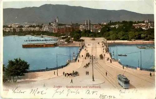 Zürich - Quaibrücke -177038