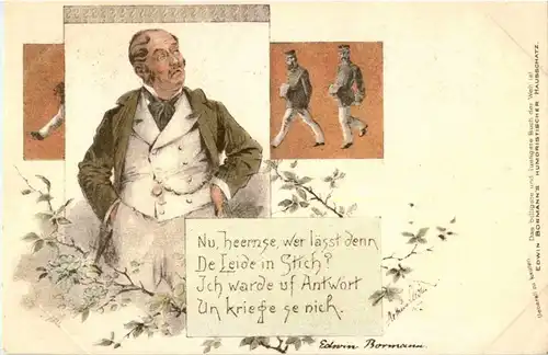 Briefträger Litho -13014