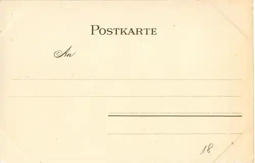 Briefträger Litho -13014