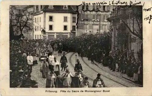Fribourg - Fete du Sacre de Monseigneur Bovet -177666