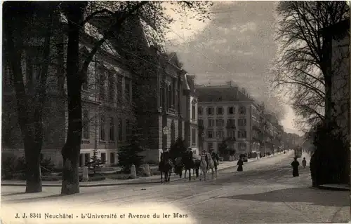 Neuchatel - Avenue du 1er Mars -146614