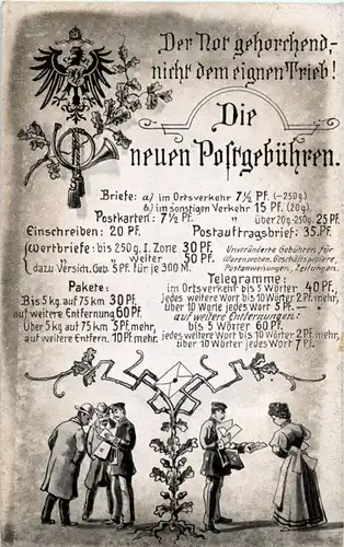 Die neuen Postgebühren -12964