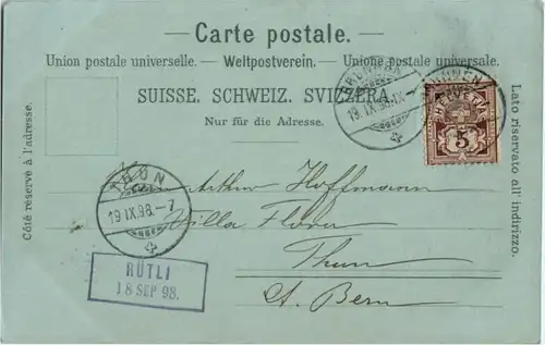 Gruss vom Vierwaldstätter See - Litho -146930