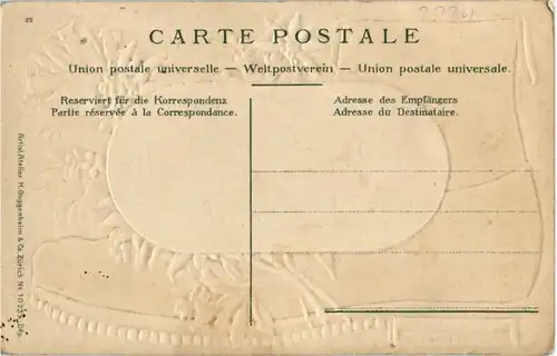 Geneve - Prägekarte Litho -186069
