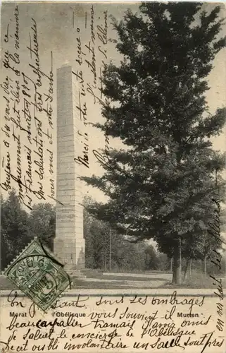 Morat Murten - L Obelisque -177512