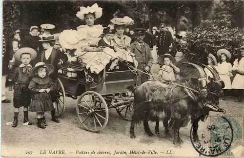 Le Havre - Voiture de chevres -12462